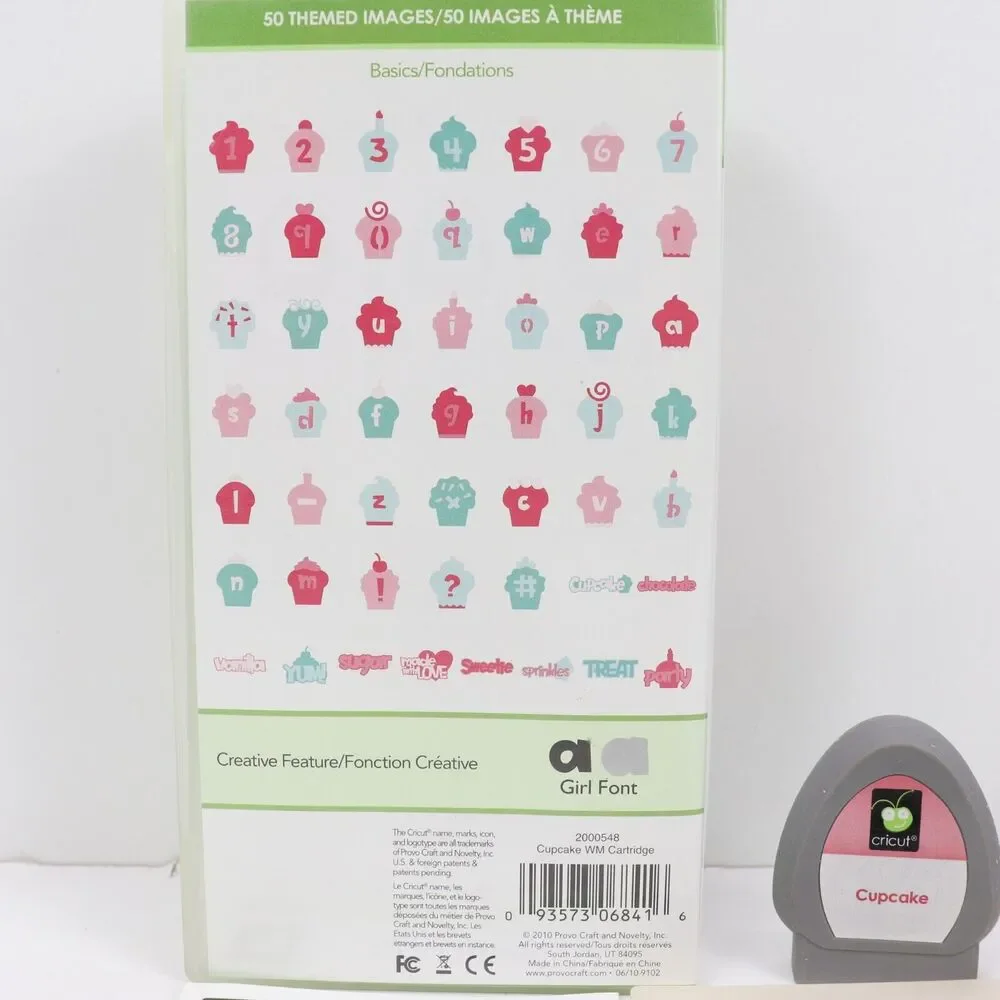 Cricut Lite Cupcake Cartridge 2000548